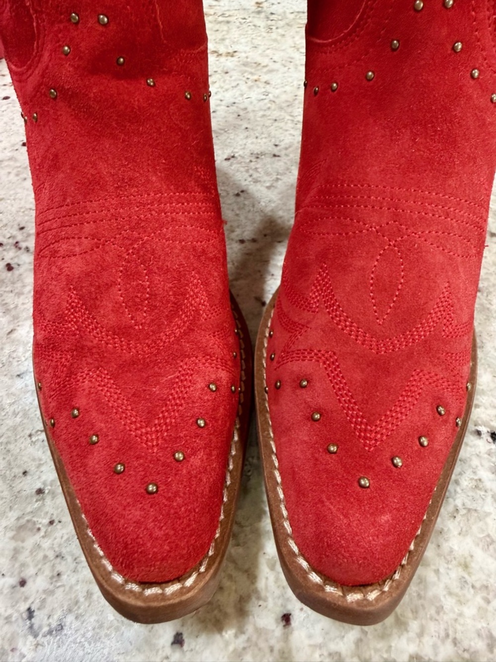 DINGO Hallmark x Opry® Merlot Suede Women's Cowboy Boots NWT - Picture 7 of 16